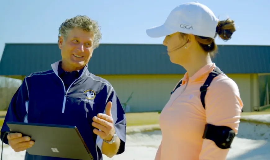 Upstate Golf Rx one-hour lesson on the range